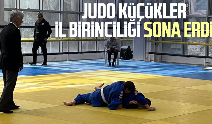 Samsun'da Judo Küçükler İl Birinciliği sona erdi