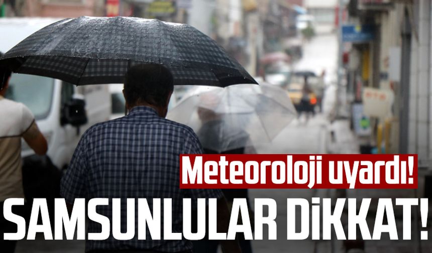 19 Kasım Pazar Samsun hava durumu