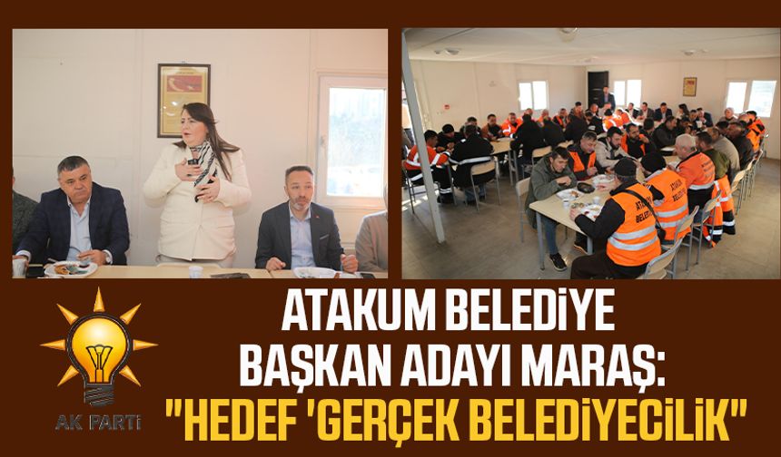 AK Parti Atakum Belediye Başkan Adayı Özlem Maraş: "Hedef 'Gerçek Belediyecilik"