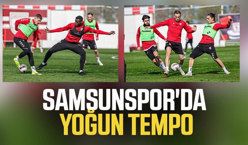 Samsunspor'da yoğun tempo! Deplasmanda Başakşehir FK ile karşılaşacak