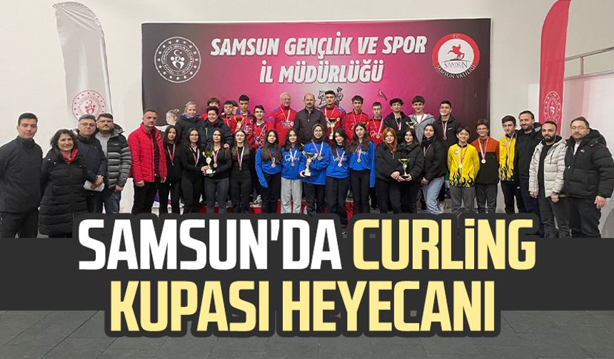 Samsun'da Curling Kupası heyecanı
