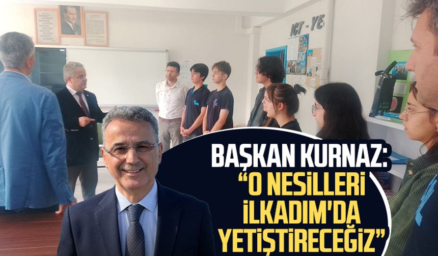 İlkadım Belediye Başkanı İhsan Kurnaz: "O nesilleri İlkadım'da yetiştireceğiz"