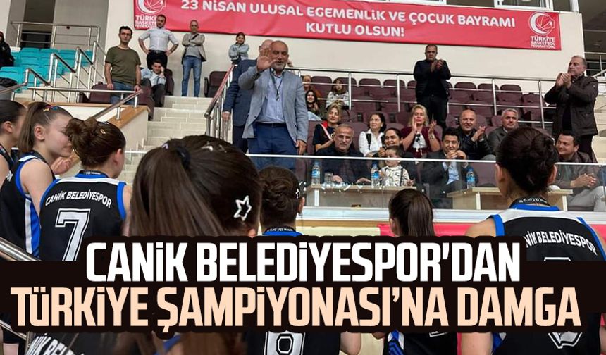 Canik Belediyespor'dan Türkiye Şampiyonası’na damga