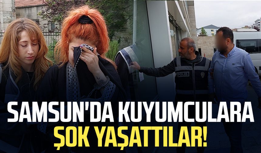 Samsun'da kuyumculara şok yaşattılar! Amasya'da gözaltına alındılar