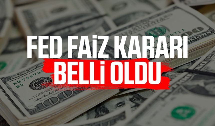 FED, faizi 4.50 seviyesinde sabit tuttu