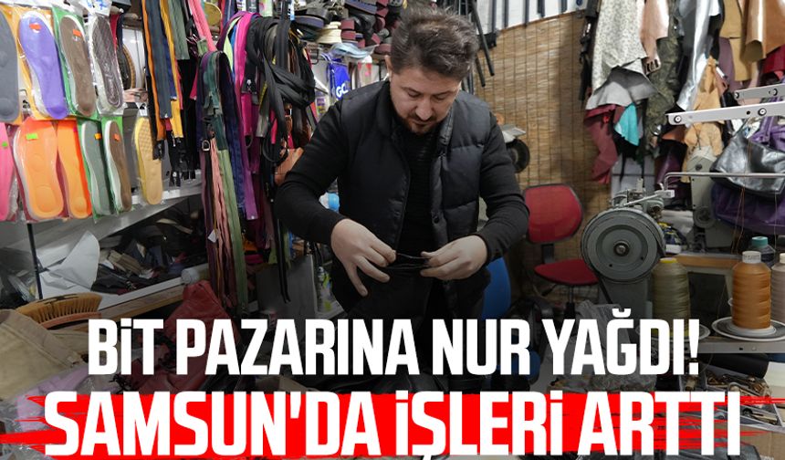 Bit pazarına nur yağdı! Samsun'da işleri arttı | Video