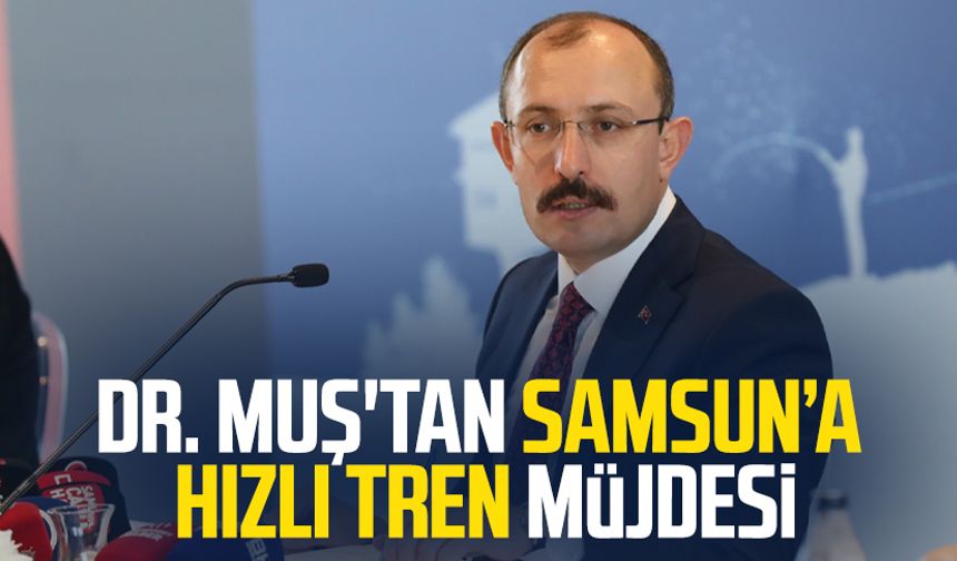 Dr. Mehmet Muş'tan Samsun'a hızlı tren müjdesi!