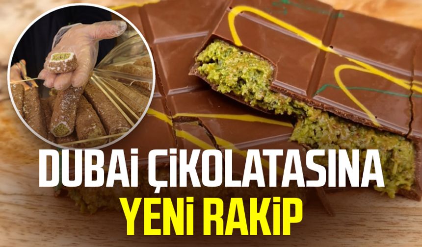 Dubai çikolatasına yeni rakip