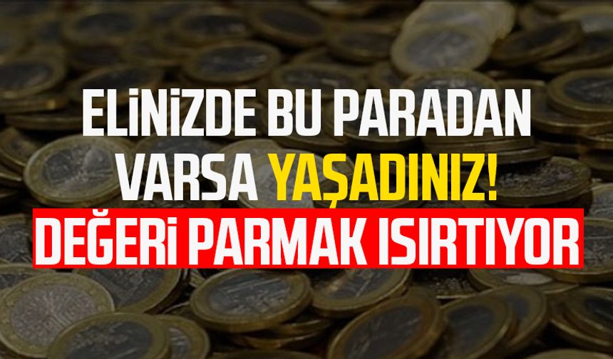 Elinizde bu paradan varsa yaşadınız! Değeri parmak ısırtıyor