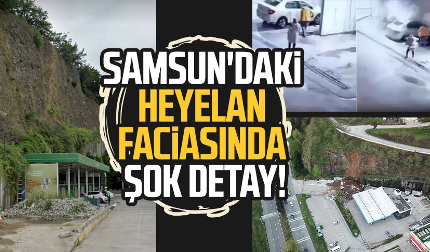 Samsun'da heyelanda şok detay: O duvarda 2 ay önce izinsiz kazı yapılmış