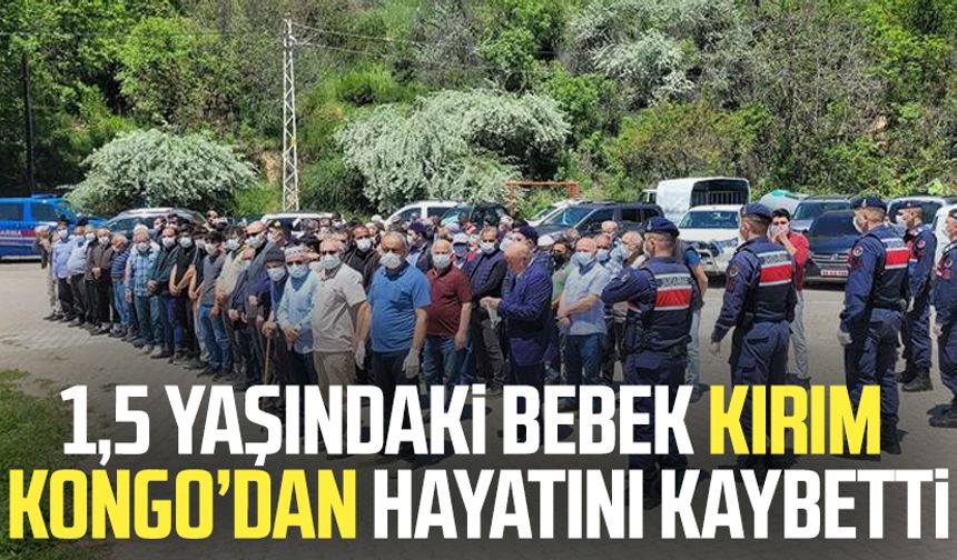 1,5 yaşındaki bebek Kırım Kongo’dan hayatını kaybetti