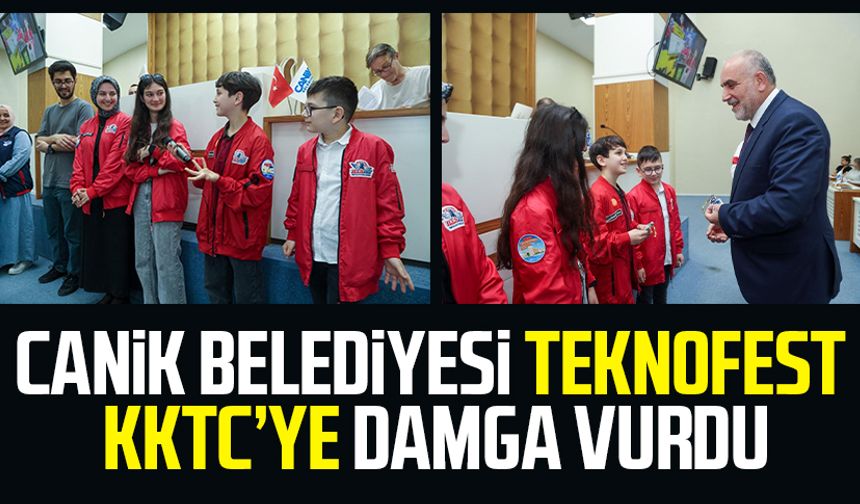 Canik Belediyesi TEKNOFEST KKTC’ye damga vurdu