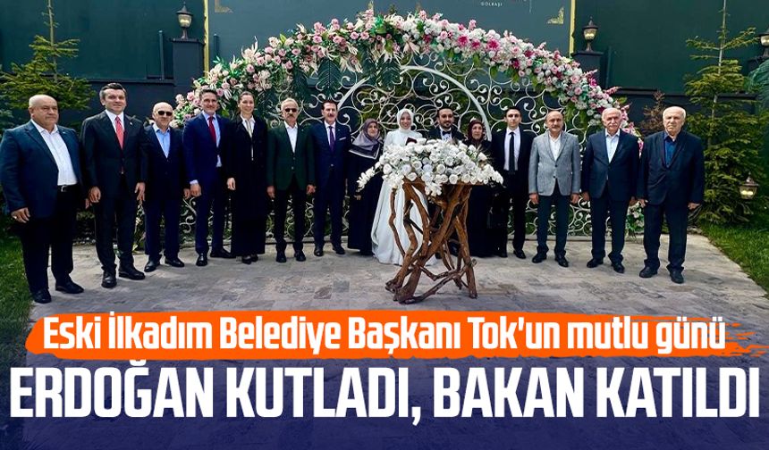 Eski İlkadım Belediye Başkanı Erdoğan Tok'un mutlu günü