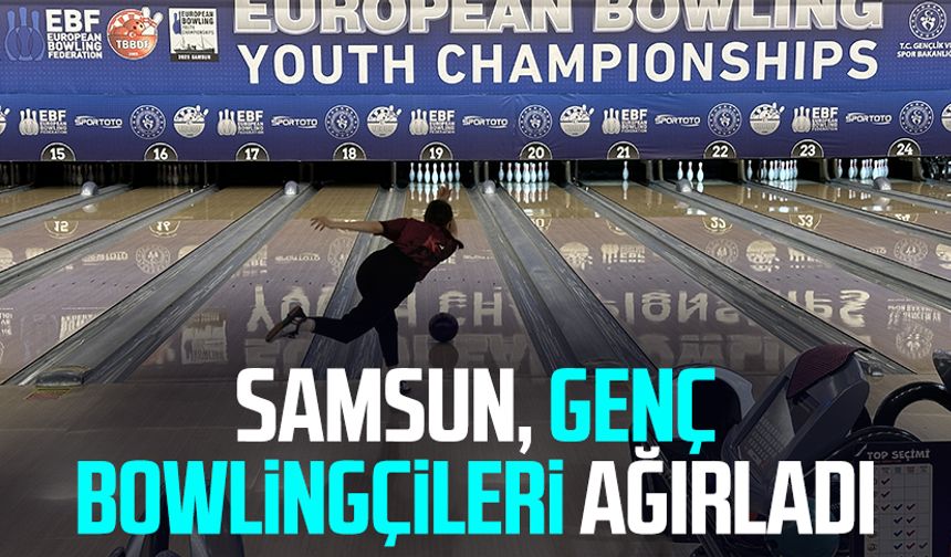 Samsun, genç bowlingçileri ağırladı