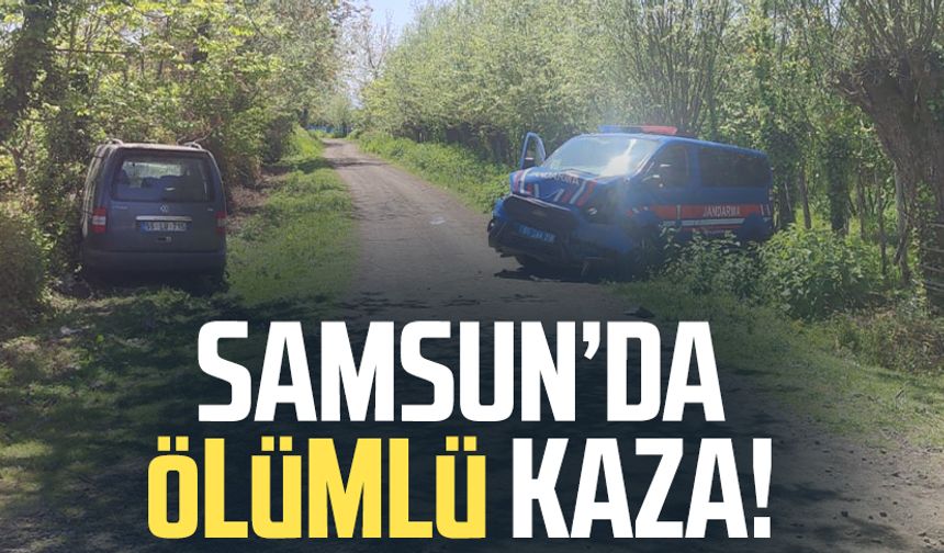 Samsun'da jandarma aracı kazaya karıştı: Ölü var