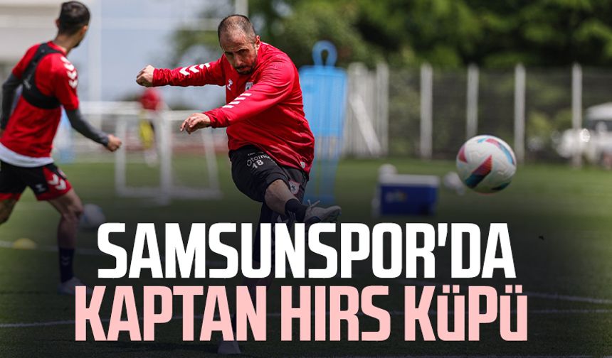 Samsunspor'da Zeki Yavru hırs küpü