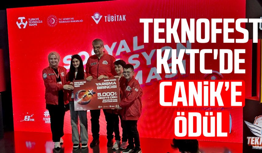 TEKNOFEST KKTC'de Canik’e ödül