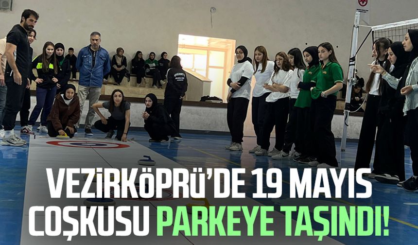 Vezirköprü’de 19 Mayıs coşkusu parkeye taşındı!