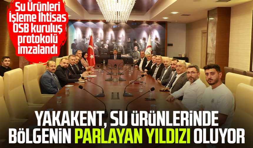 Yakakent, su ürünlerinde bölgenin parlayan yıldızı oluyor