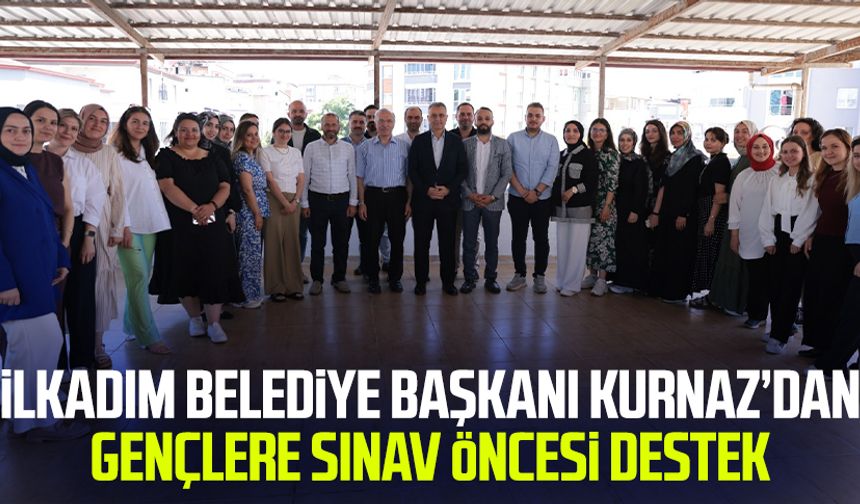 İlkadım Belediye Başkanı İhsan Kurnaz’dan gençlere sınav öncesi destek