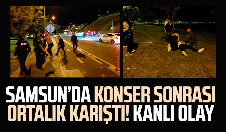 Samsun'da Ebru Yaşar konseri sonrası ortalık karıştı!