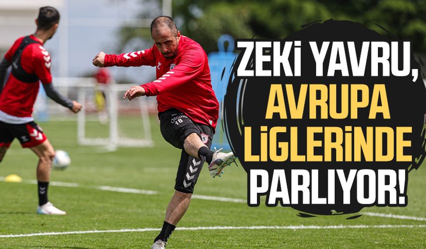 Samsunspor'un duvarı Zeki Yavru, Avrupa liglerinde parlıyor!