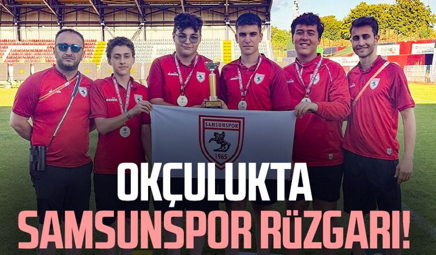Okçulukta Samsunspor rüzgarı!