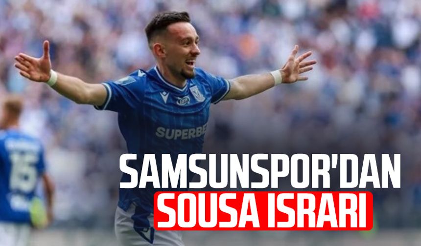 Samsunspor'dan Afonso Sousa ısrarı