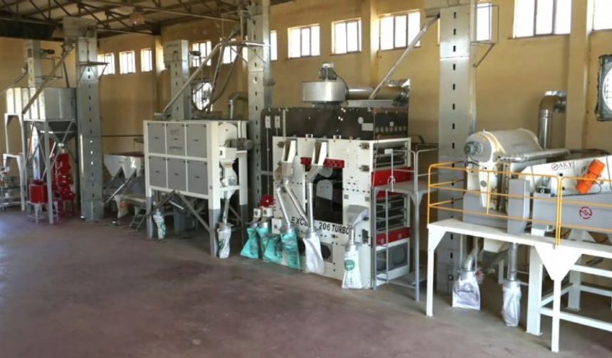 Çeltik Tohumu Eleme Tesisi Bina Yapımı