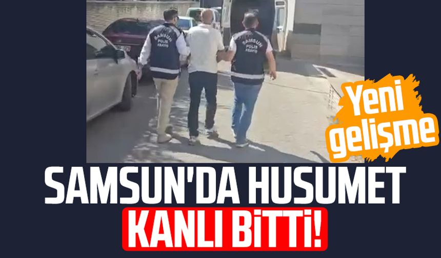 Samsun'da husumet kanlı bitti! Yeni gelişme