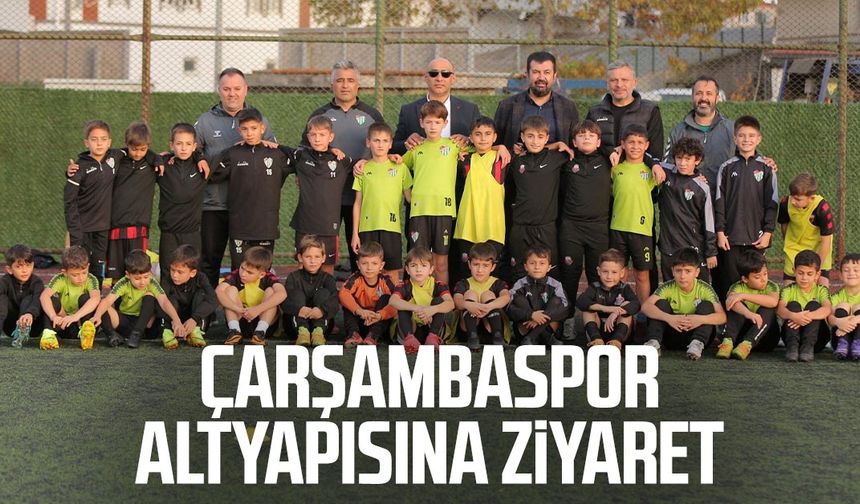 Çarşambaspor altyapısına ziyaret