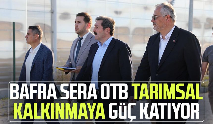 Bafra Sera OTB tarımsal kalkınmaya güç katıyor - samsungazetesi.com