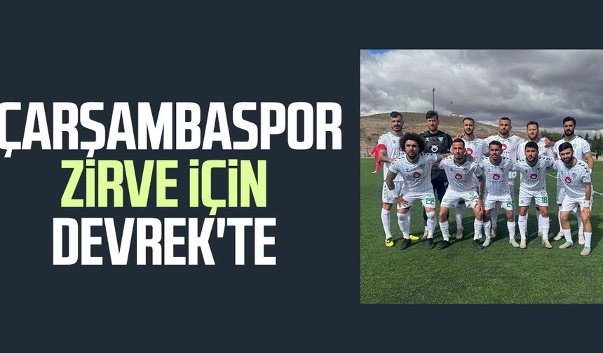 Çarşambaspor zirve için Devrek'te