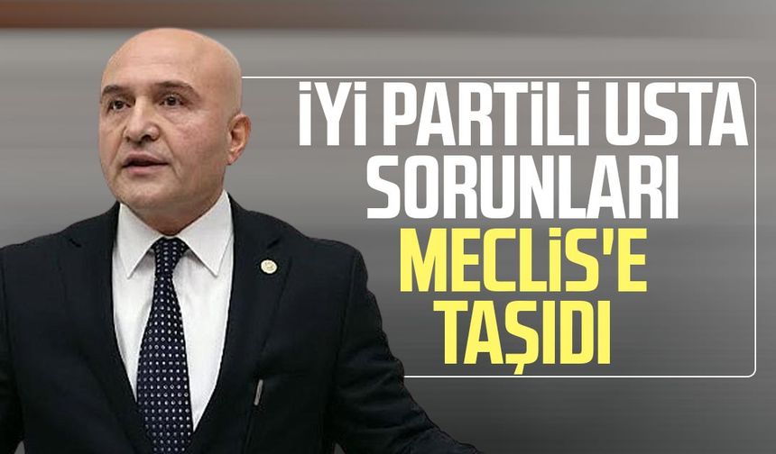 İYİ Partili Erhan Usta sorunları Meclis'e taşıdı