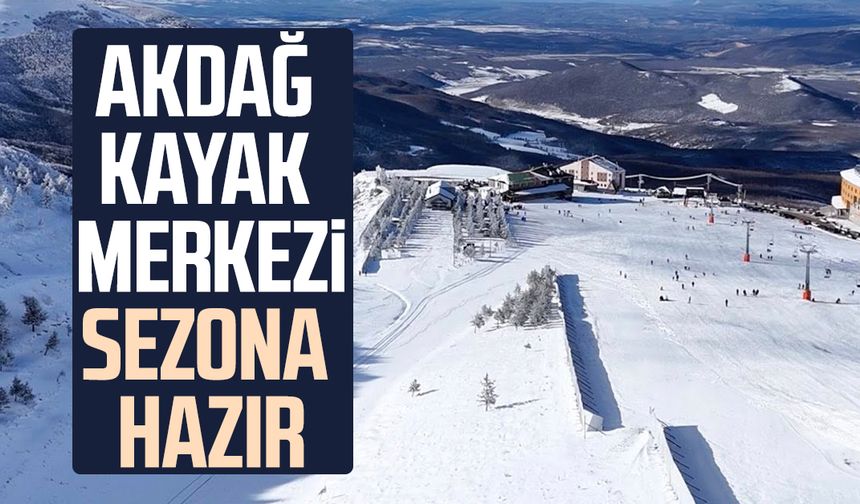 Samsun Akdağ Kayak Merkezi sezona hazır