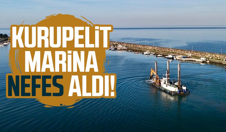Samsun Kurupelit Marina nefes aldı!