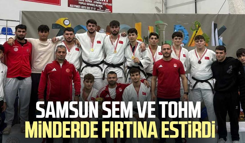 Samsun SEM ve TOHM minderde fırtına estirdi