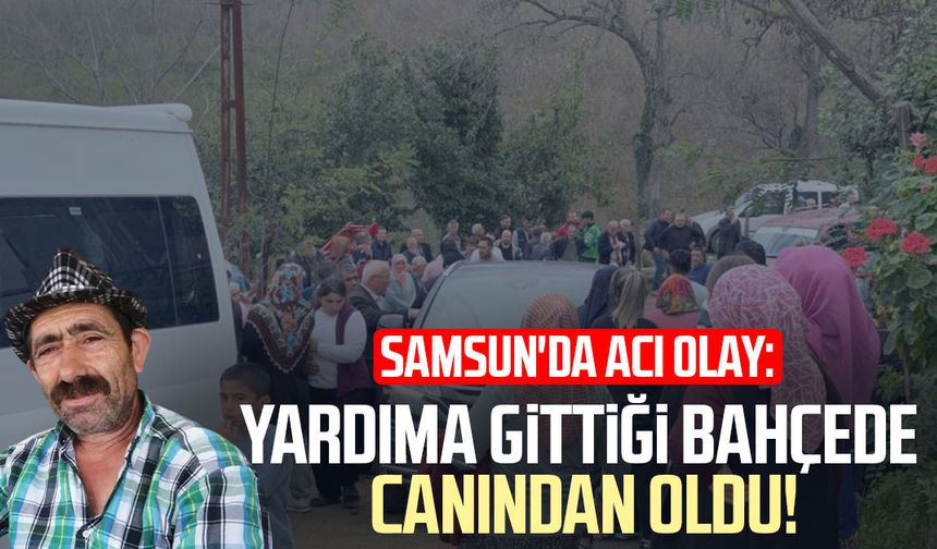 Samsun'da acı olay! Ömer Güroğlu hayatını kaybetti