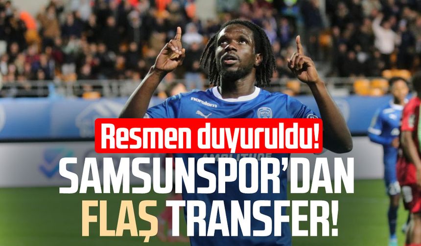 Kouadou Jaurès Assoumou Samsunspor'da!