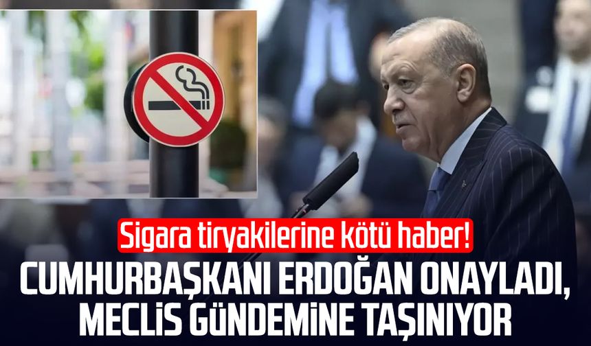 Sigara tiryakilerine kötü haber! Meclis gündemine taşınıyor