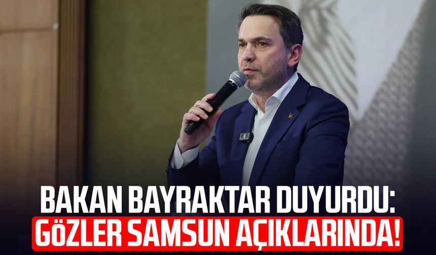 Bakan Bayraktar duyurdu: Gözler Samsun açıklarında!