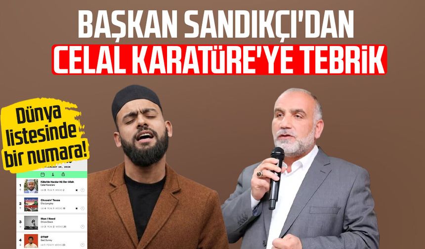 Başkan İbrahim Sandıkçı'dan Celal Karatüre'ye tebrik - samsungazetesi.com