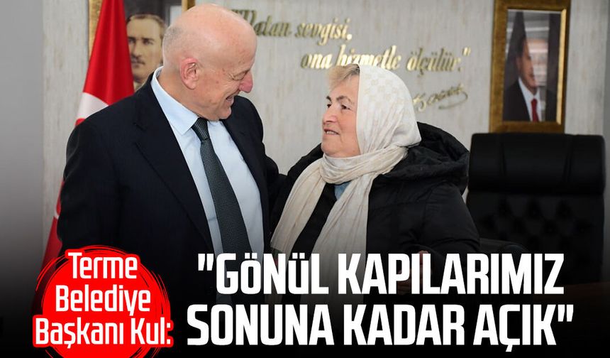 Başkan Şenol Kul: "Gönül kapılarımız sonuna kadar açık"