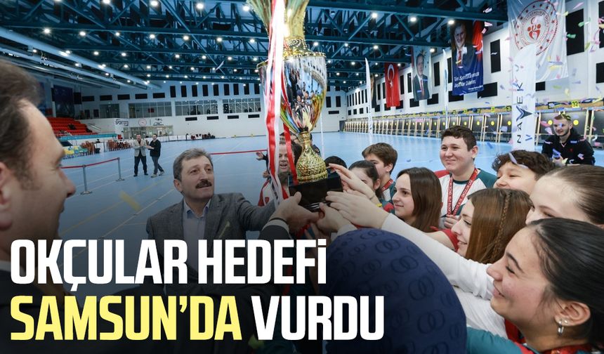 Okçular hedefi Samsun’da vurdu! Finaller nefes kesti