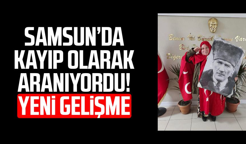 Samsun'da kayıp olarak aranıyordu! Arzu Keleş bulundu