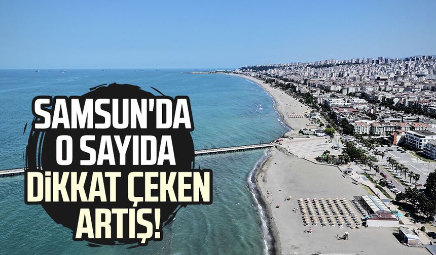 Samsun'da o sayıda dikkat çeken artış! TÜİK açıkladı - samsungazetesi.com