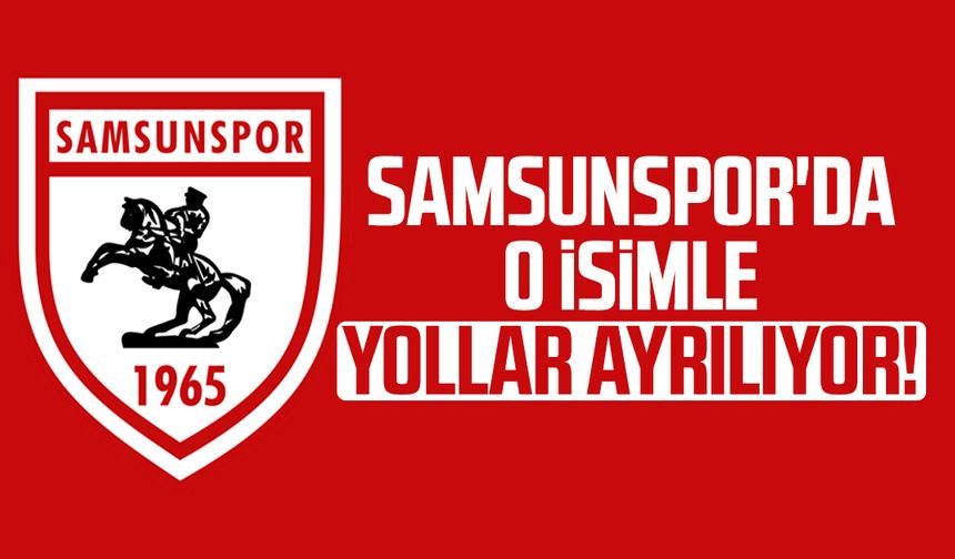 Samsunspor'da Polat Yaldır ile yollar ayrılıyor!