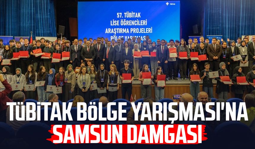 TÜBİTAK Bölge Yarışması'na Samsun damgası