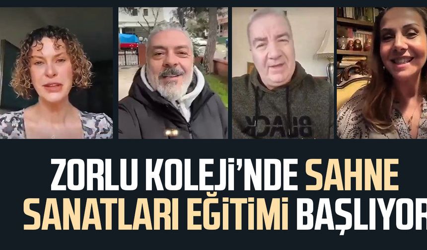 Zorlu Koleji’nde sahne sanatları eğitimi başlıyor