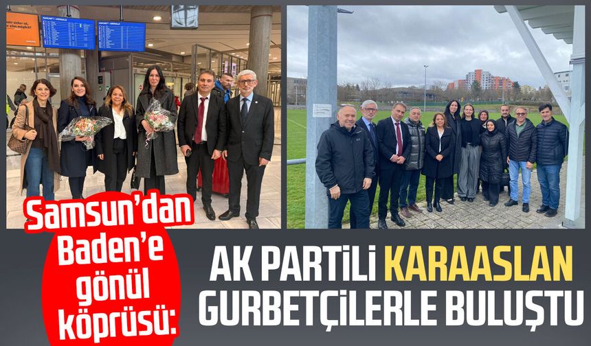 AK Partili Çiğdem Karaaslan  Almanya'da gurbetçilerle buluştu
